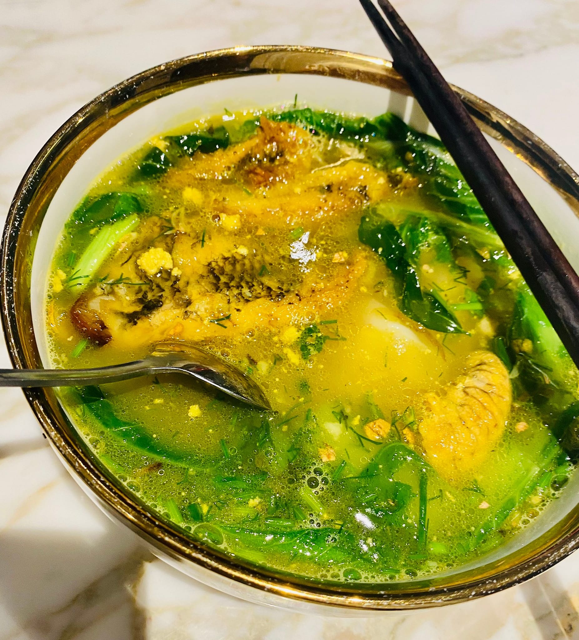 Bún Canh Cá Rô Đồng (Thông Thường)
