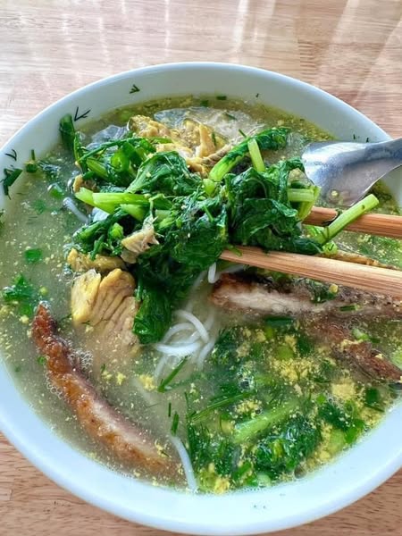 Món ăn bún canh cá rô đồng 3